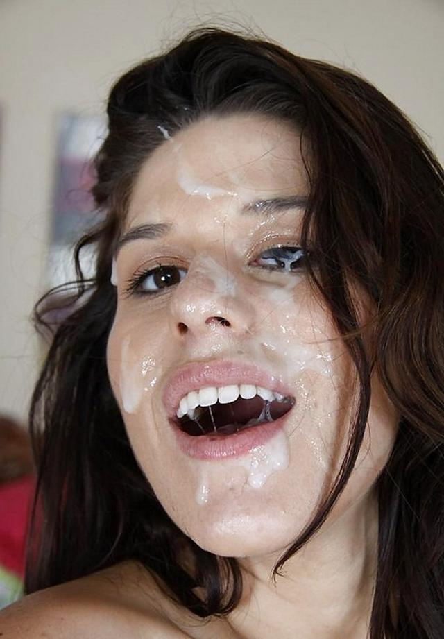 Порно фото спермы на лице, смотреть как кончают на лицо